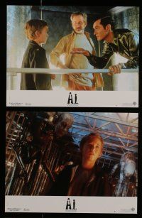 6s366 A.I. ARTIFICIAL INTELLIGENCE 8 French LCs '01 Spielberg, Haley Joel Osment, Jude Law!