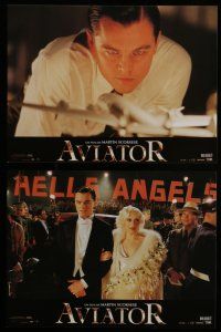 6s322 AVIATOR 12 French LCs '05 Martin Scorsese directed, Leonardo DiCaprio as Howard Hughes!