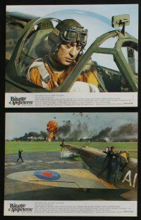 6s323 BATTLE OF BRITAIN 12 French set B LCs '69 all-star cast in classic World War II battle!