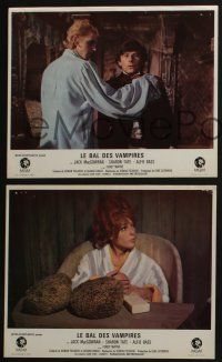 6s416 FEARLESS VAMPIRE KILLERS 3 French LCs '68 Roman Polanski, vampires are no laughing matter!