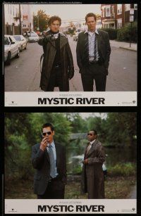 6s382 MYSTIC RIVER 8 French LCs '03 Sean Penn, Tim Robbins, Harden, Bacon, Fishburne, Eastwood!