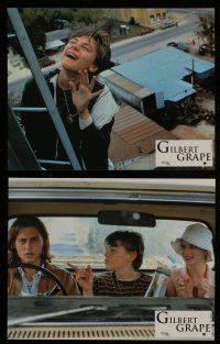 6s344 WHAT'S EATING GILBERT GRAPE 12 French LCs '93 Johnny Depp, Juliette Lewis, Leonardo DiCaprio