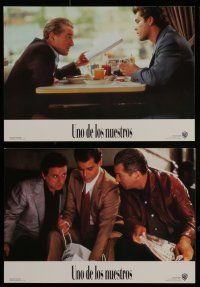 6s055 GOODFELLAS 12 Spanish LCs '90 Robert De Niro, Joe Pesci, Ray Liotta, Martin Scorsese classic!