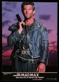6s051 MAD MAX BEYOND THUNDERDOME 16 Spanish LCs '85 Mel Gibson, Tina Turner, cool different images!