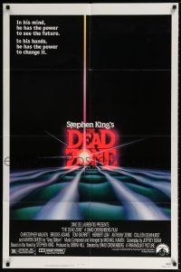 6t121 DEAD ZONE 1sh '83 David Cronenberg, Stephen King, he has the power to see the future!