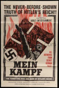 6t515 MEIN KAMPF 1sh '60 terrifying rise and ruin of Hitler's Reich from secret German files!