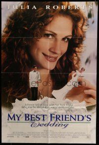6t550 MY BEST FRIEND'S WEDDING DS 1sh '97 Julia Roberts, Cameron Diaz, Dermot Mulroney!