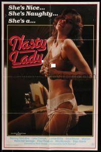 6t562 NASTY LADY 1sh '84 Erica Boyer, Jamie Gillis, Tara Aire, she's naughty!