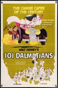 6t603 ONE HUNDRED & ONE DALMATIANS 1sh R79 most classic Walt Disney canine family cartoon!