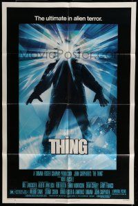 6t804 THING 1sh '82 John Carpenter classic sci-fi horror, Drew Struzan art!