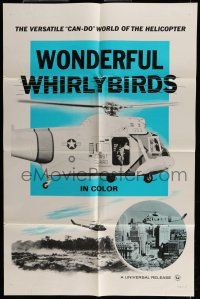 6t971 WONDERFUL WHIRLYBIRDS 1sh '69 great images of U.S. Coast Guard helicopters & huey!