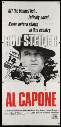 6w004 AL CAPONE South African 3sh '70s cool comparison of Rod Steiger to the most notorious gangster