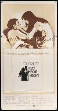 6w477 DAY FOR NIGHT 3sh '73 Francois Truffaut's La Nuit Americaine, Jacqueline Bisset