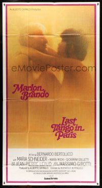 6w561 LAST TANGO IN PARIS int'l 3sh '73 Marlon Brando, Maria Schneider, Bernardo Bertolucci