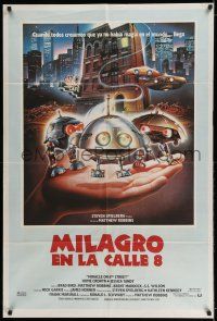 6w253 BATTERIES NOT INCLUDED Argentinean '87 Spielberg, different robot art, Miracle on 8th Street