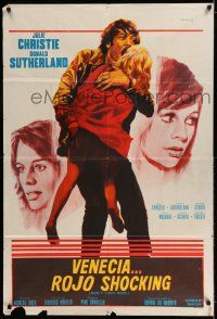 6w284 DON'T LOOK NOW Argentinean R70s Julie Christie, Donald Sutherland, directed by Nicolas Roeg!