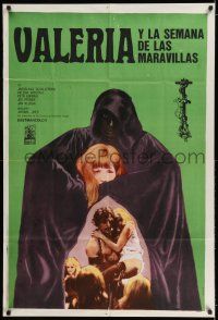 6w394 VALERIE & HER WEEK OF WONDERS Argentinean '70 Jaroslava Schallerova, cool Gothic image!