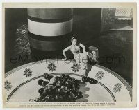 6x001 7th VOYAGE OF SINBAD 8x10.25 still '58 Harryhausen FX image of tiny Kathryn Grant on plate!