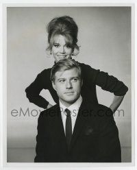 6x049 BAREFOOT IN THE PARK 8x10 still '67 great portrait of sexy Jane Fonda & Robert Redford!