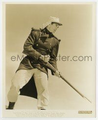 6x054 BEAU GESTE 8x10 key book still '39 best portrait of Legionnaire Gary Cooper with his rifle!