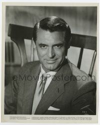 6x108 CARY GRANT 8x10 still '50s head & shoulders portrait of the handsome leading man suit & tie!