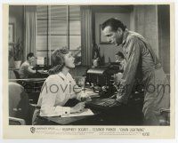 6x116 CHAIN LIGHTNING 8x10 still '49 Humphrey Bogart stands over Eleanor's Parker's desk!