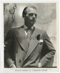 6x182 DOUGLAS FAIRBANKS JR 8.25x10 still '39 close portrait in suit & tie when he made Gunga Din!