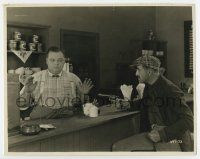 6x213 FAST FREIGHT 8x10 key book still '22 best image of Fatty Arbuckle held up at lunch counter!