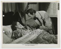 6x228 FOXES OF HARROW 8.25x10 still '47 Rex Harrison leans over worried Maureen O'Hara in bed!