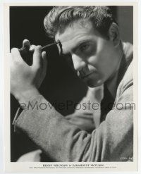 6x295 HENRY WILCOXON 8x10.25 still '34 cool moody portrait holding tobacco pipe to his head!