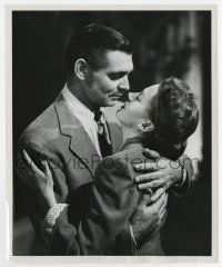 6x311 HUCKSTERS 8x10 key book still '47 romantic c/u of sexy Deborah Kerr about to kiss Clark Gable