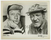 6x314 HUNTZ HALL 8.25x10 publicity still '70s great split image of him as a young man & old man!