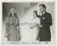 6x318 I WALKED WITH A ZOMBIE 8x10 still R56 Frances Dee & Tom Conway by undead Christine Gordon!