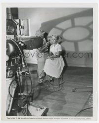 6x322 IMITATION OF LIFE candid 8.25x10 still '59 Lana Turner on set during exposure test!
