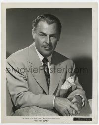 6x375 KISS OF DEATH 8x10 still '47 great close portrait of Brian Donlevy in suit & tie!
