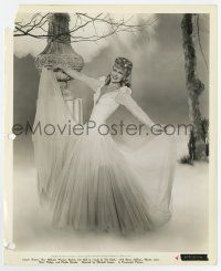6x386 LADY IN THE DARK 8.25x10 still '44 wonderful image of Ginger Rogers standing in foggy area!