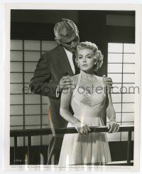 6x387 LADY TAKES A FLYER 8.25x10 still '58 Jeff Chandler tells Lana Turner of his love for her!