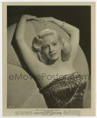 6x451 MARILYN MAXWELL 8.25x10 still '49 sexy close portrait in strapless dress from The Champion!