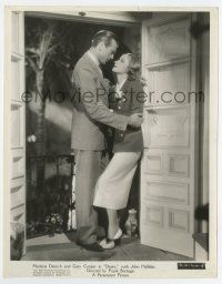 6x163 DESIRE 8x10.25 still '36 romantic c/u of Gary Cooper & sexy Marlene Dietrich in doorway!