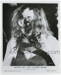 6x500 NIGHT OF THE LIVING DEAD 8.25x10 still '68 incredible close up of zombie woman!