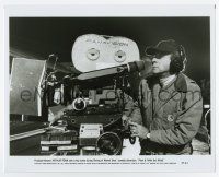 6x529 PENN & TELLER GET KILLED candid 8x10 still '89 director Arthur Penn with Panavision camera!