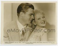 6x611 SEARCH FOR BEAUTY 8x10.25 still '34 Buster Crabbe smiling behind young Ida Lupino!