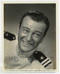 6x617 SEVEN SINNERS 8x10 still '40 great portrait of John Wayne as a young Navy officer!