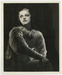 6x621 SHE 8.25x10 still '35 incredible portrait of Helen Gahagan in shadows by Bachrach!