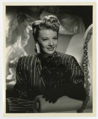 6x625 SIGNE HASSO 8x10 key book still '40s great c/u smiling portrait by Clarence Sinclair Bull!