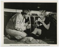 6x634 SOME LIKE IT HOT 8.25x10 still '59 Lemmon & sexy Marilyn Monroe sneak booze in upper berth!