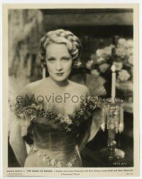 6x639 SONG OF SONGS 8x10.25 still '33 great c/u of beautiful Marlene Dietrich wearing lace dress!