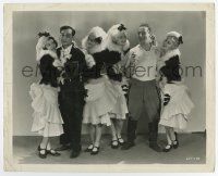 6x645 SPEAK EASILY 8x10 still '32 great image of Buster Keaton & Jimmy Durante with 4 sexy ladies!