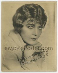 6x730 VILMA BANKY deluxe 7.5x9.5 still '20s head & shoulders c/u of the silent leading lady!