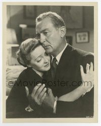 6x743 WATCH ON THE RHINE 8x10.25 still '43 close up of Paul Lukas comforting sad Bette Davis!